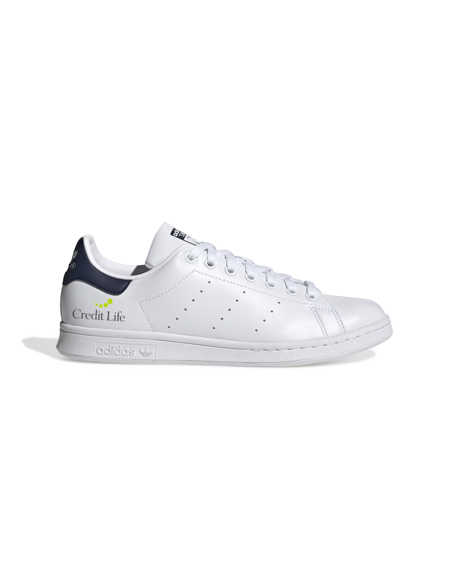 Custom Adidas Stan Smith "RLVG" (Weiß / Blau)