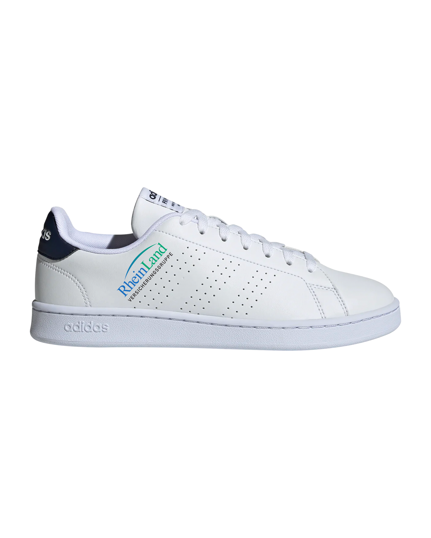 Custom Adidas Advantage "RLVG" (Weiß / Blau)